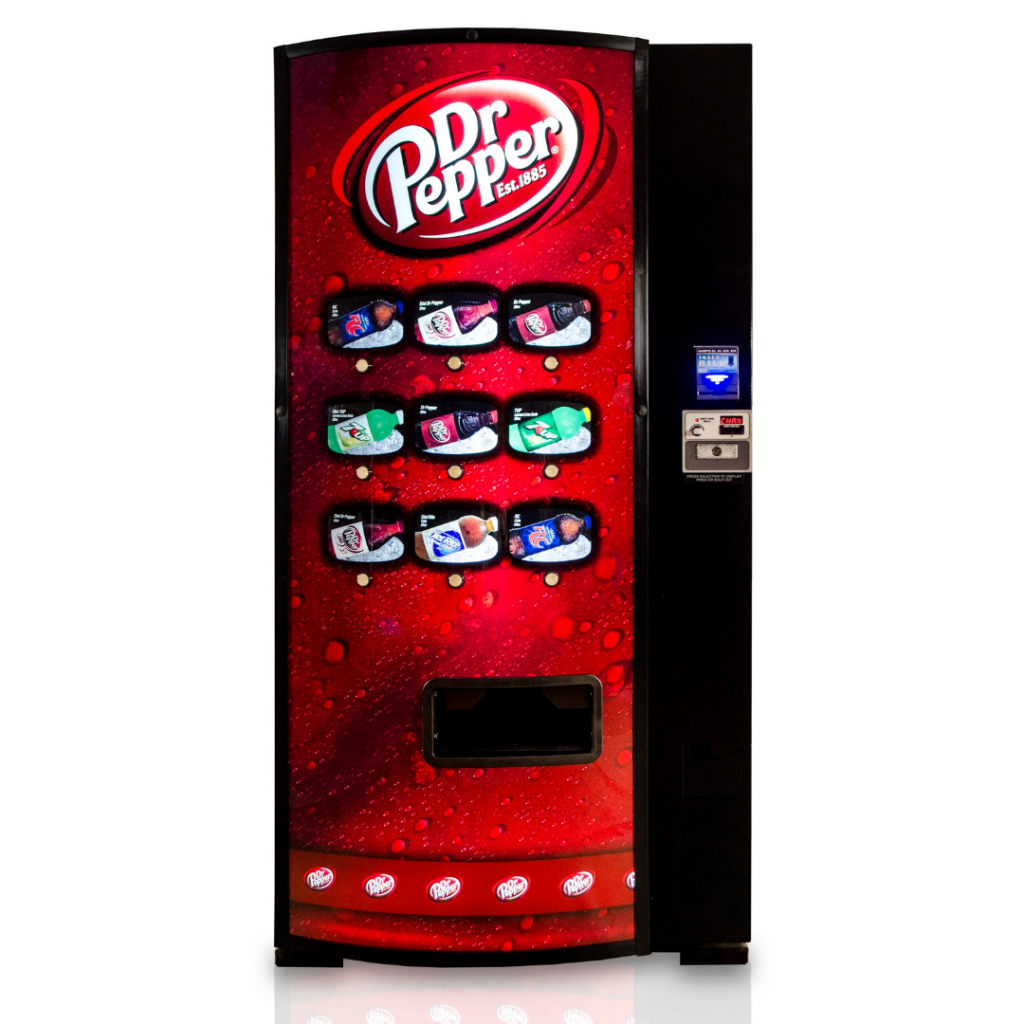 dr pepper vending machine